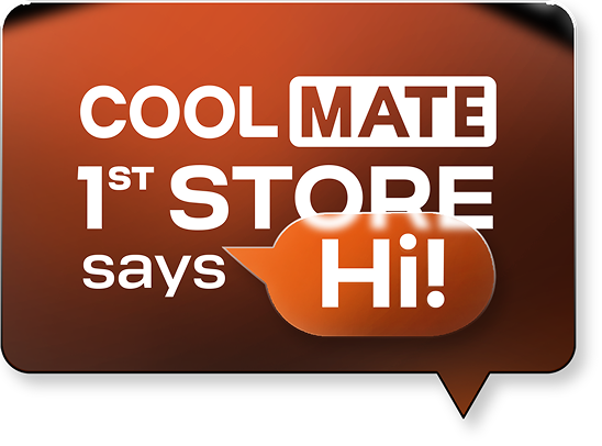 Coolmate 1st Store says Hi!