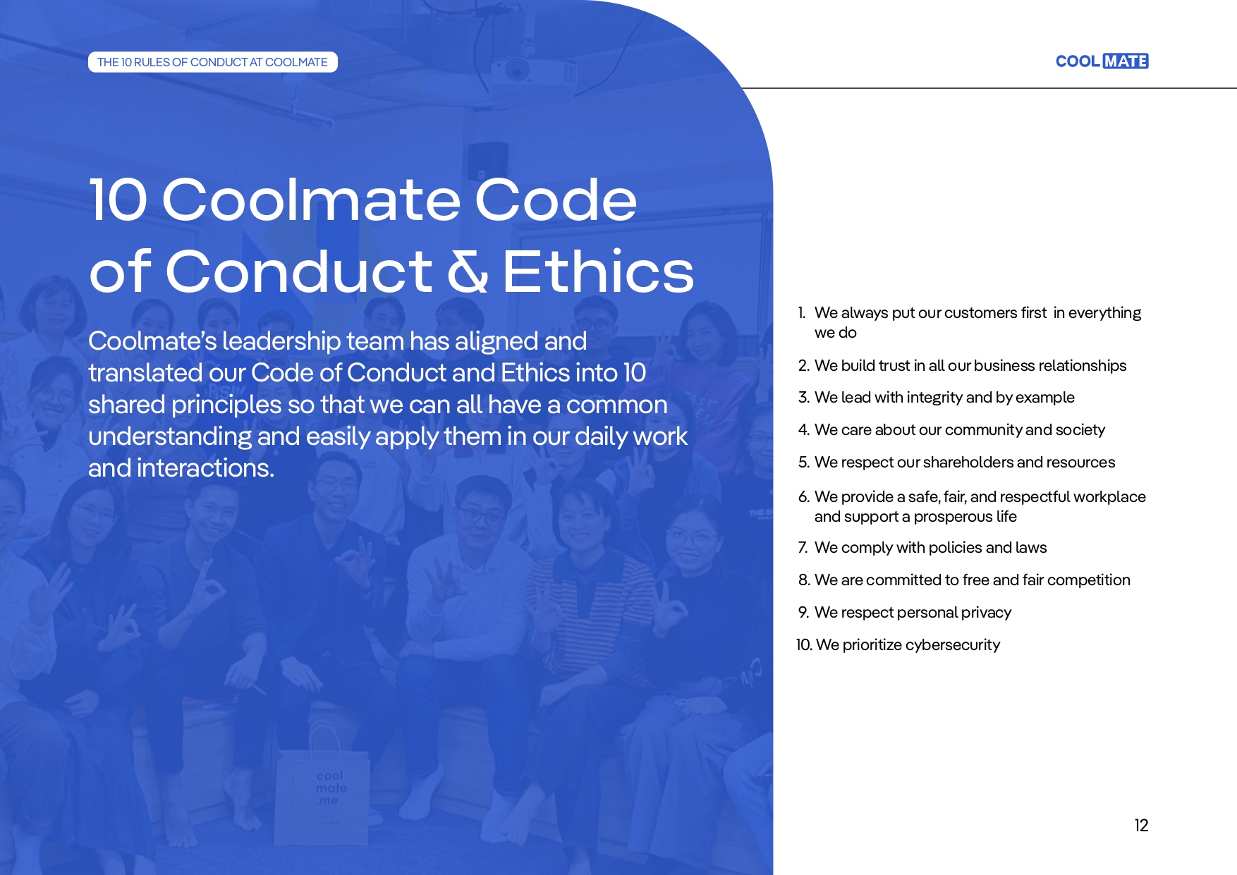 Conduct - 12